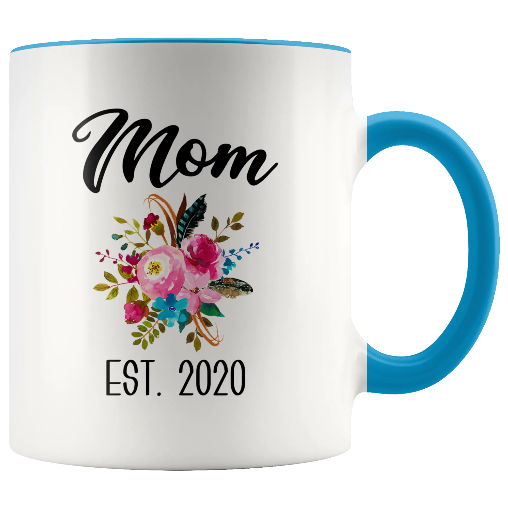 New Mom Mug Expecting Mommy to Be Gifts Baby Shower Gift Pregnancy Announcement Coffee Cup Mom Est 2020