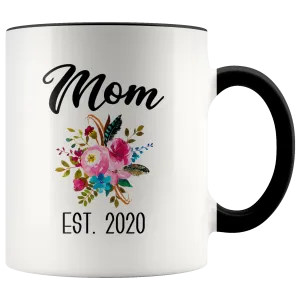 New Mom Mug Expecting Mommy to Be Gifts Baby Shower Gift Pregnancy Announcement Coffee Cup Mom Est 2020