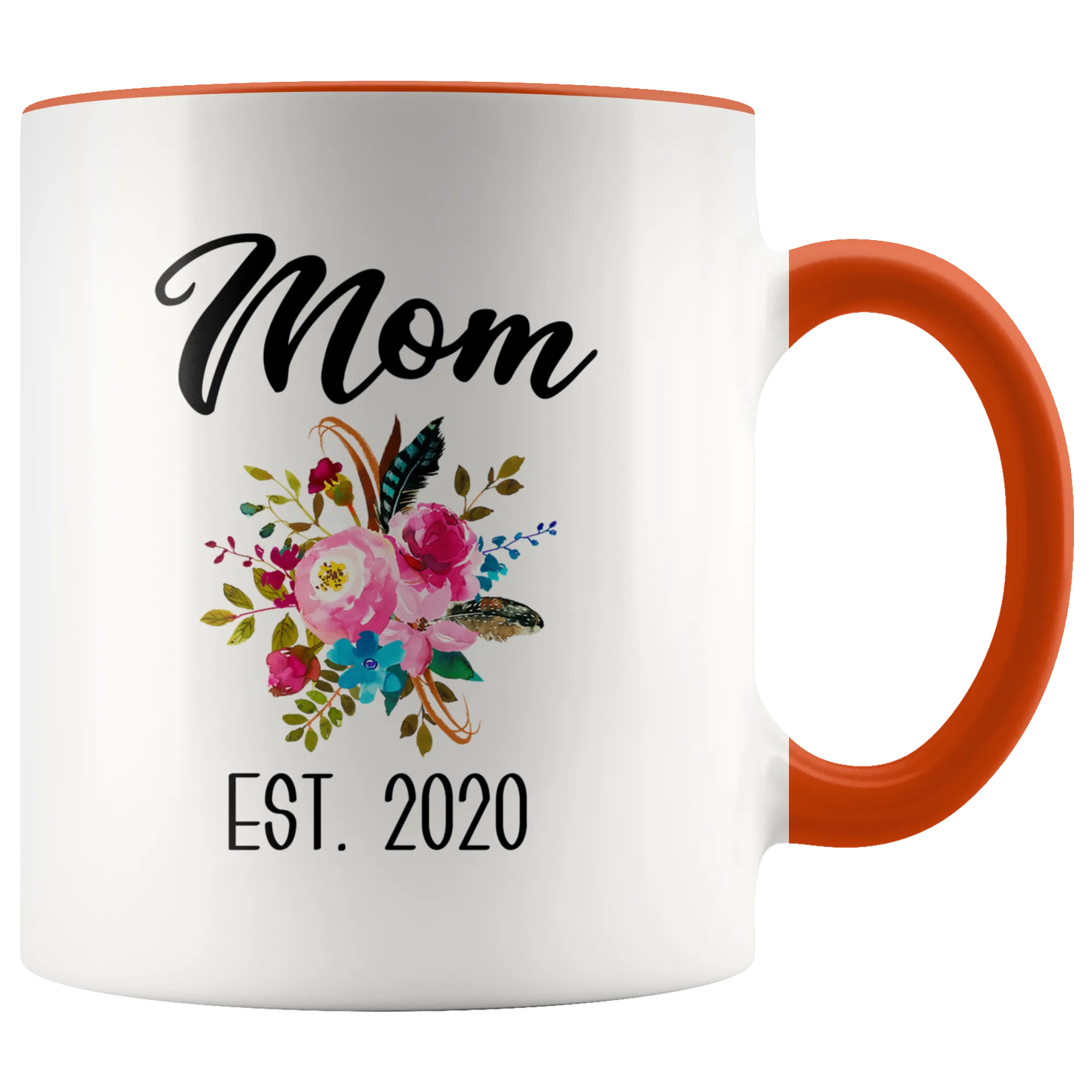 New Mom Mug Expecting Mommy to Be Gifts Baby Shower Gift Pregnancy Announcement Coffee Cup Mom Est 2020