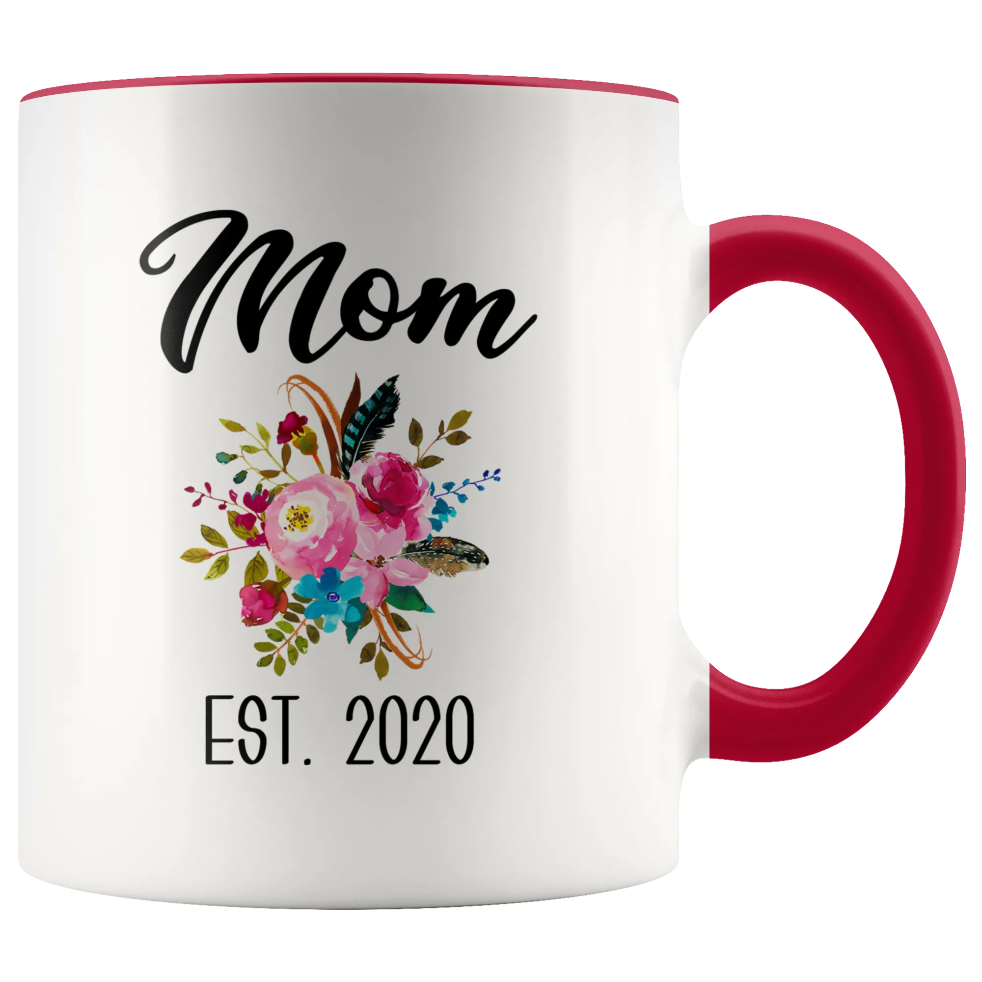 New Mom Mug Expecting Mommy to Be Gifts Baby Shower Gift Pregnancy Announcement Coffee Cup Mom Est 2020