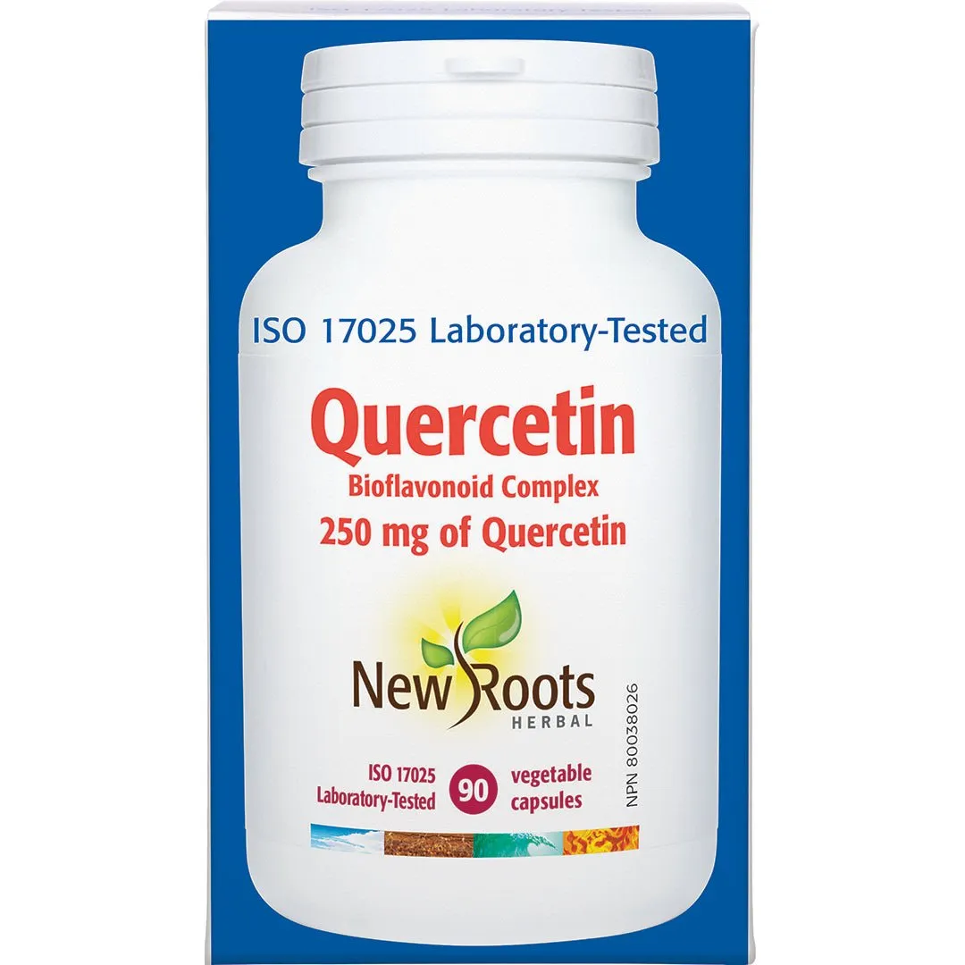 New Roots Quercetin Bioflavonoid Complex 90 Veg Capsules