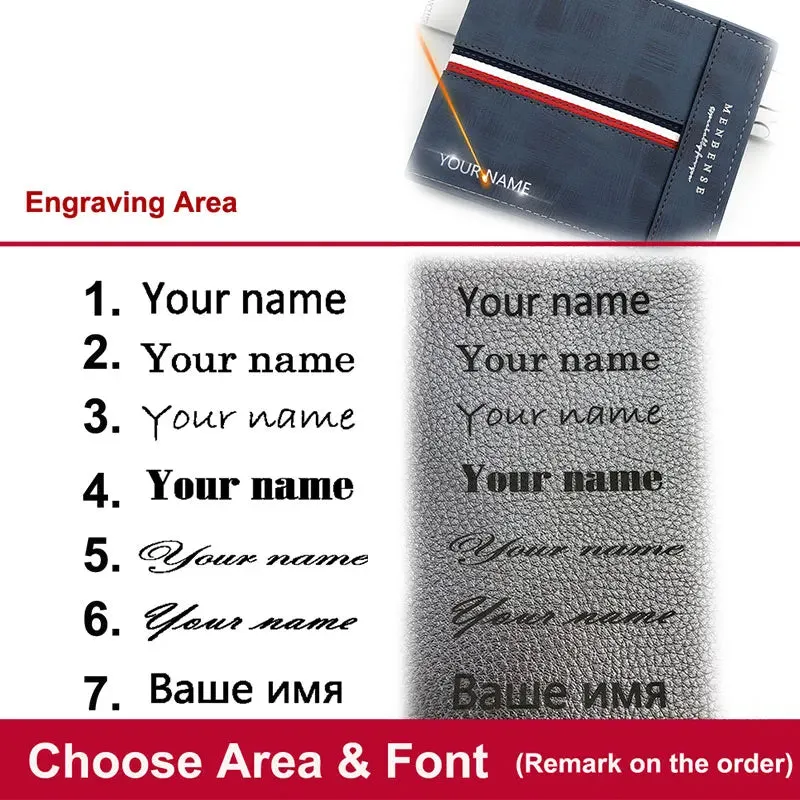 New Short Men Wallets Slim Card Holder - Small Men's Wallet