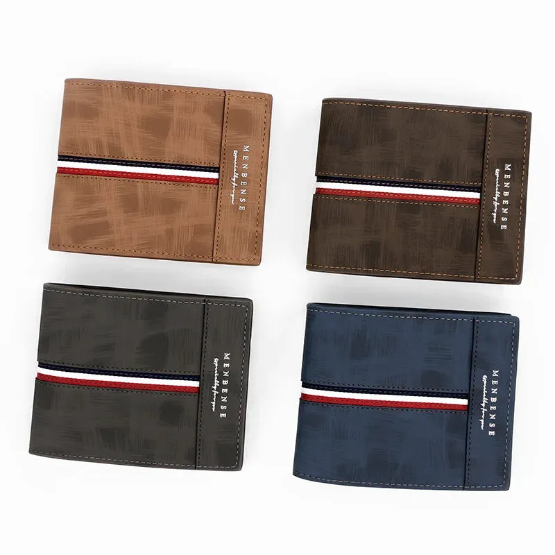 New Short Men Wallets Slim Card Holder - Small Men's Wallet