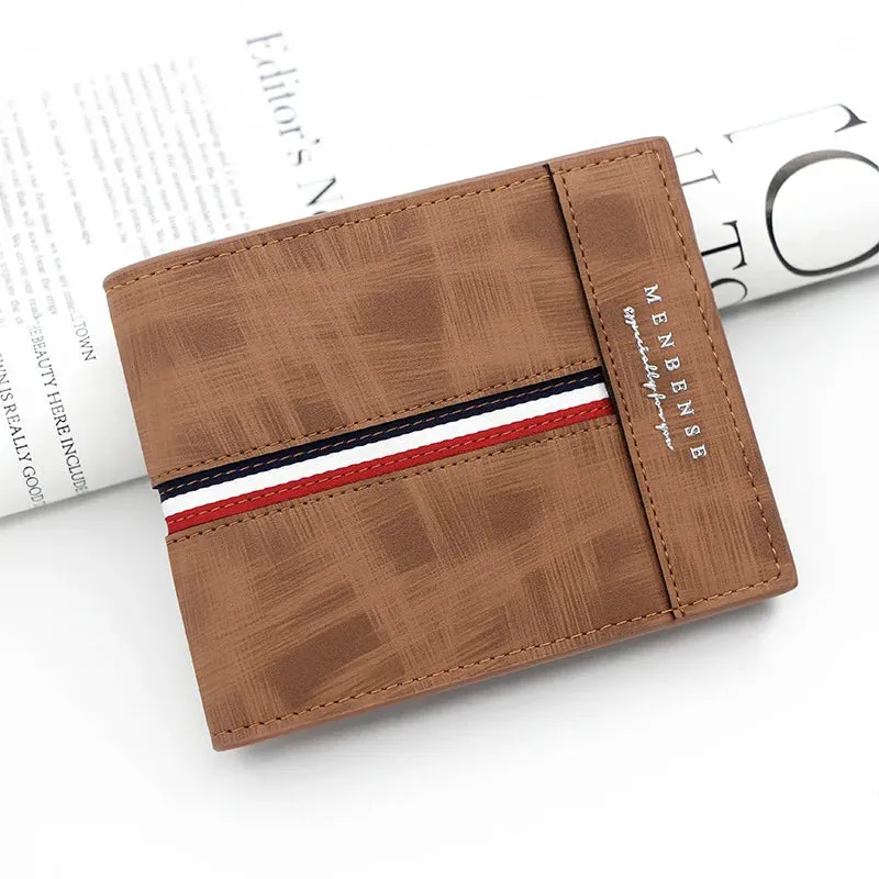 New Short Men Wallets Slim Card Holder - Small Men's Wallet