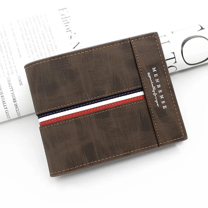 New Short Men Wallets Slim Card Holder - Small Men's Wallet