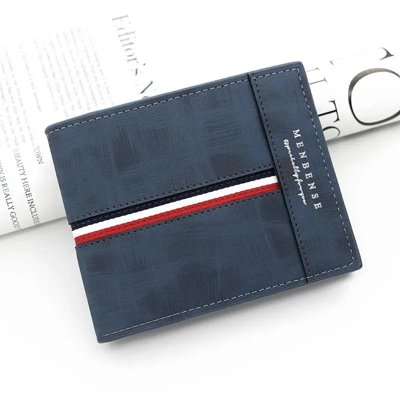 New Short Men Wallets Slim Card Holder - Small Men's Wallet