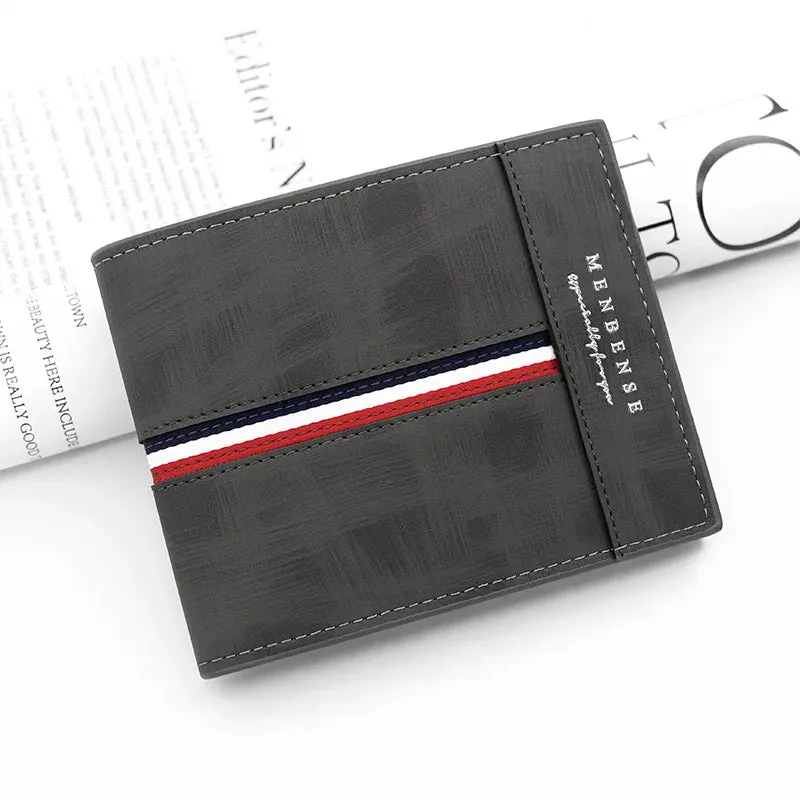 New Short Men Wallets Slim Card Holder - Small Men's Wallet