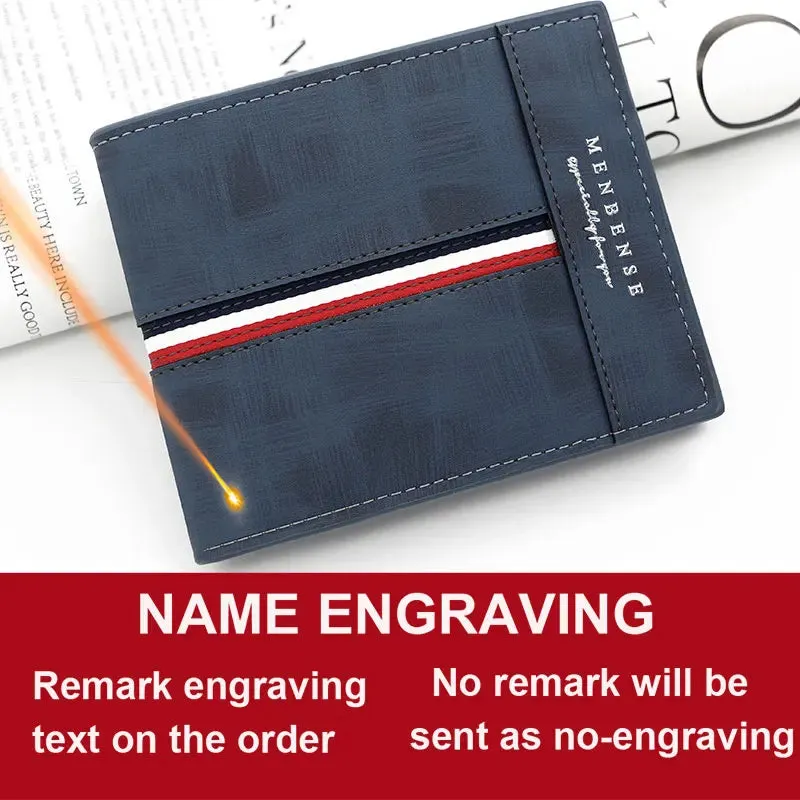 New Short Men Wallets Slim Card Holder - Small Men's Wallet