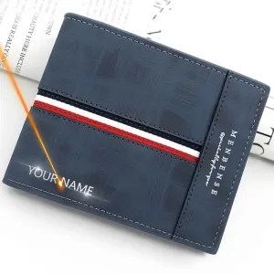 New Short Men Wallets Slim Card Holder - Small Men's Wallet