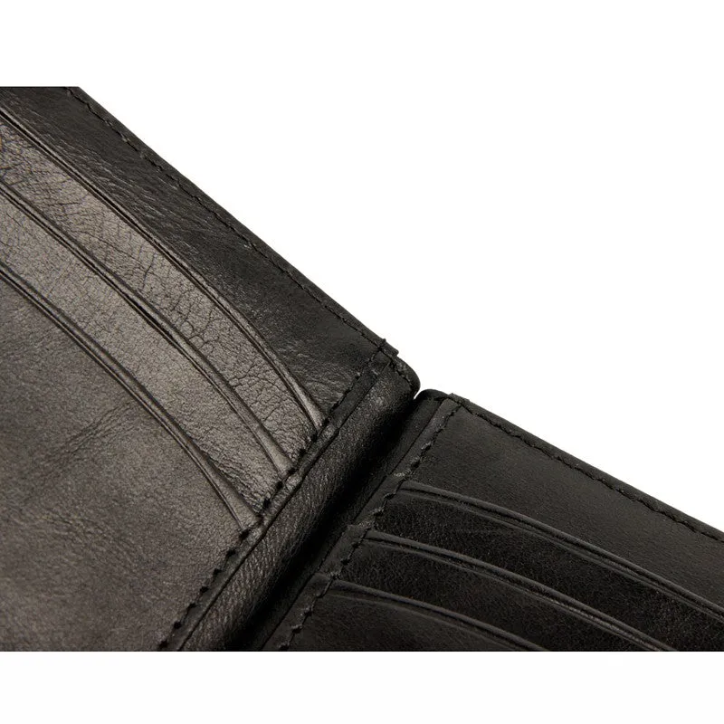 NFC Blocking Slim Genuine Leather Wallet