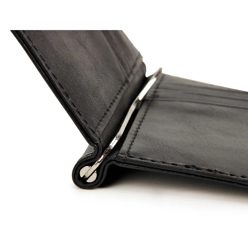 NFC Blocking Slim Genuine Leather Wallet