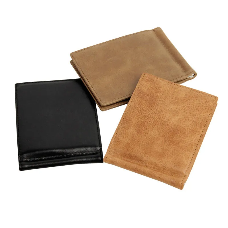 NFC Blocking Slim Genuine Leather Wallet