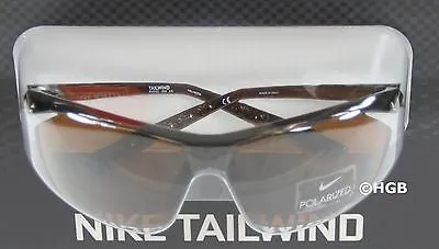 Nike Tailwind Sunglasses EV0752 Polarized Brown Lenses Shiny Brown/Gold Frame