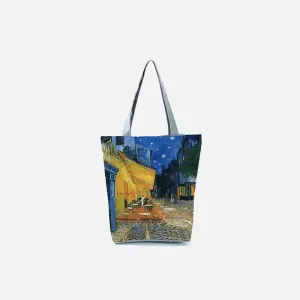 Nuit à Paris Y2K Tote Bag for Chic Parisian Style