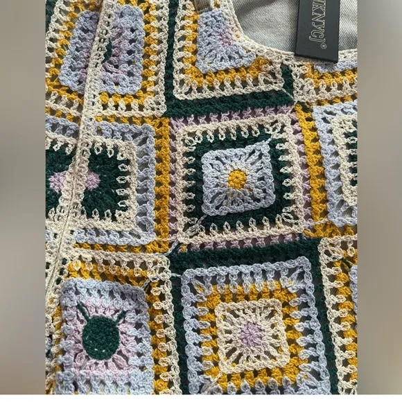 NWT BLANKNYC Crochet Front Cutoff Denim Shorts in Miles Away Size 27
