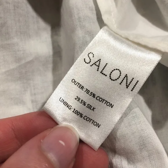NWT Saloni Misha Ruffle Tropical Animal Mini Dress