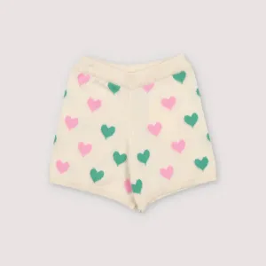 Oia Short Love Motif Multicolor