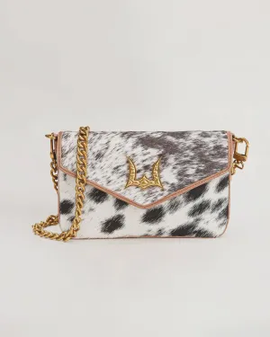 On the Go Mini Chain Bag - Cowhide