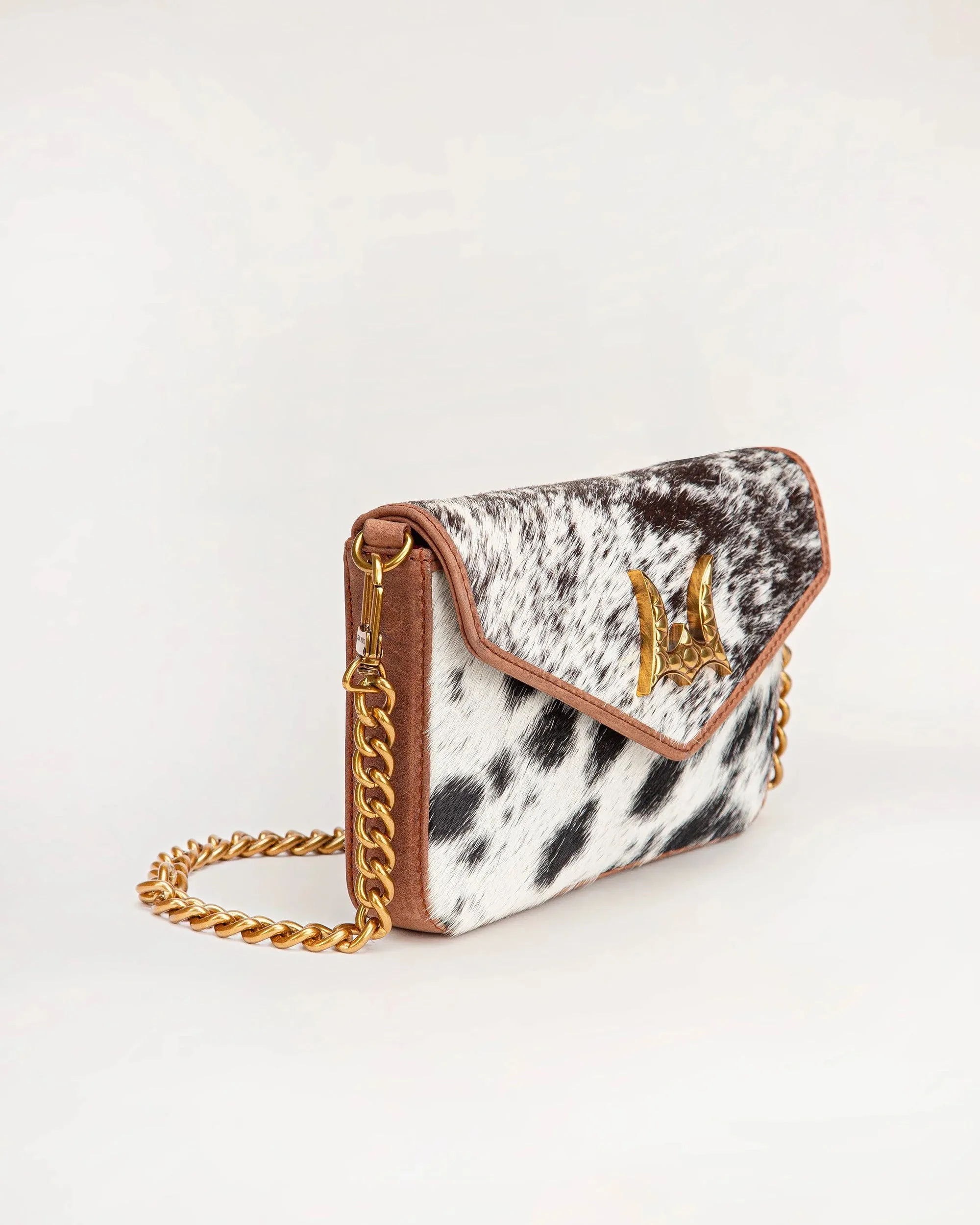 On the Go Mini Chain Bag - Cowhide