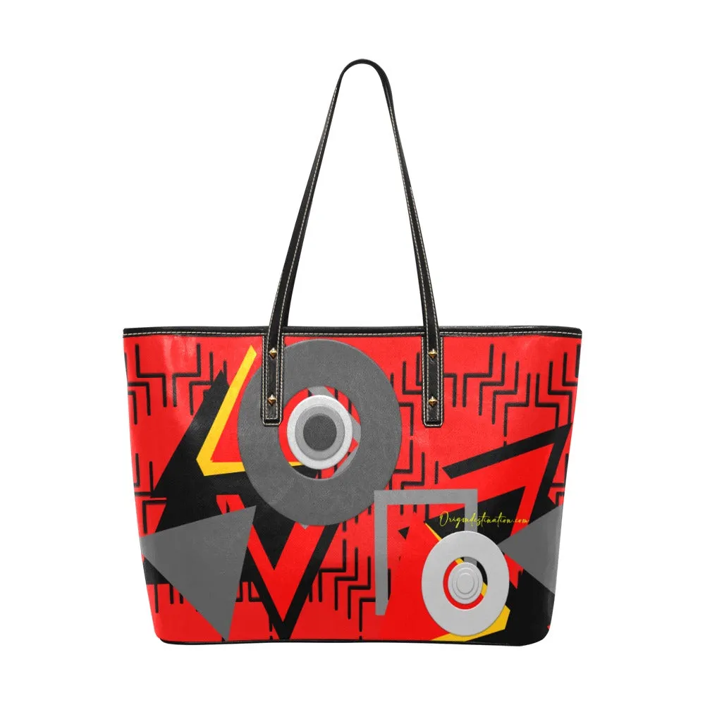 Origen Destination Elec Women's Rivet-strap Large Tote Bag