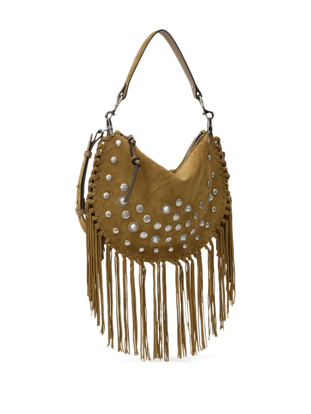 Oskan leather shoulder bag