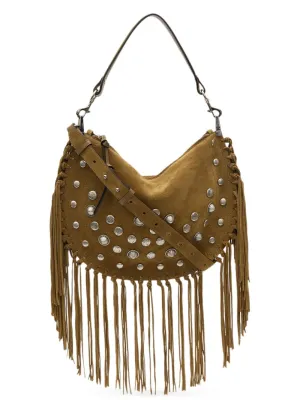 Oskan leather shoulder bag