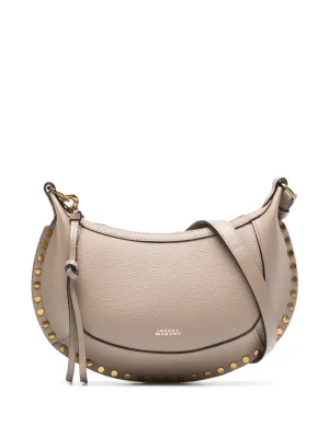 Oskan moon leather shoulder bag