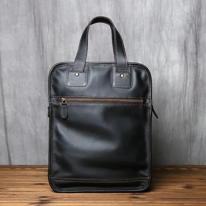 Othello Everyday Carry Handbag Shoulder Bag for Men in Black - 14 inches