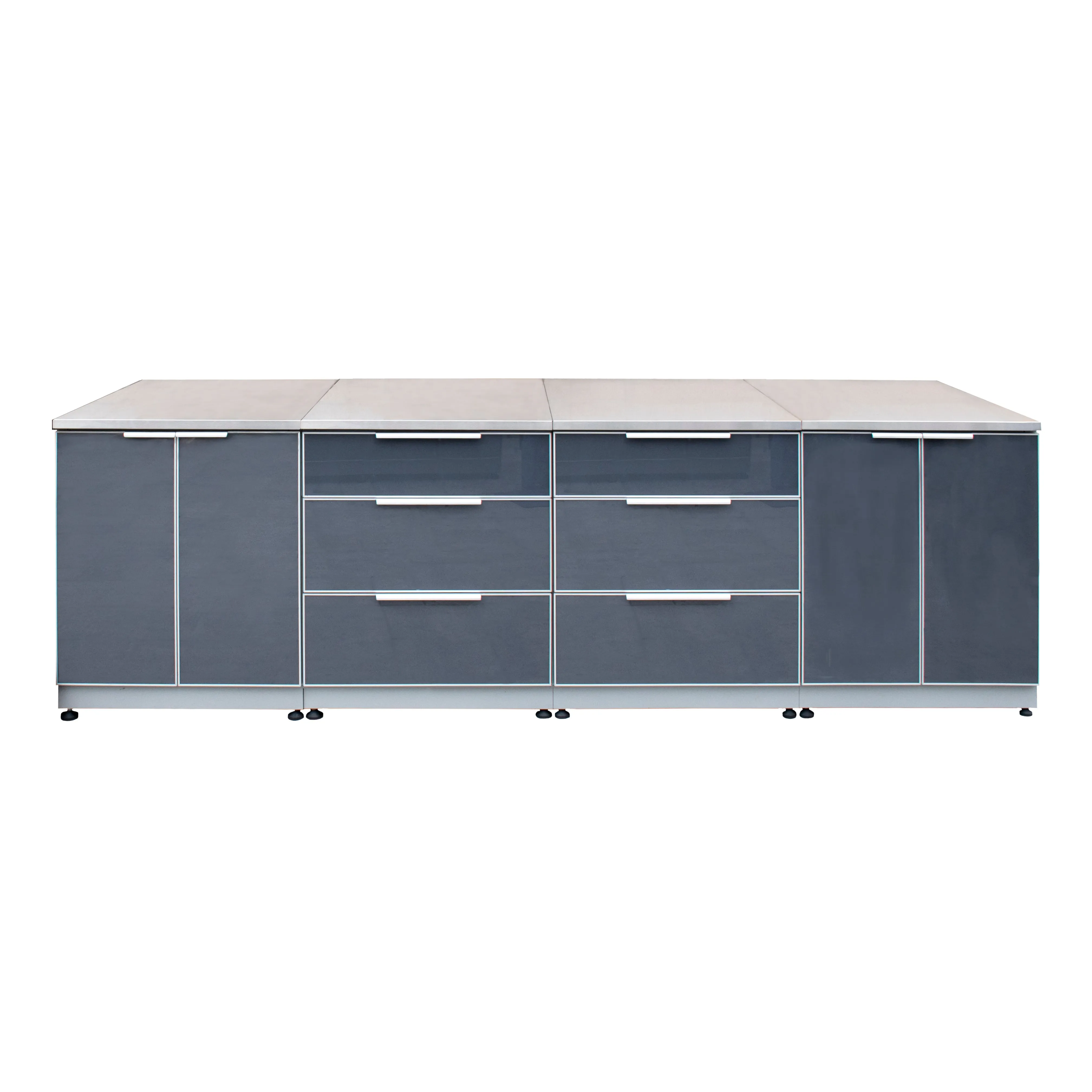 Outdoor Kitchen 4-Piece Combo Set 2