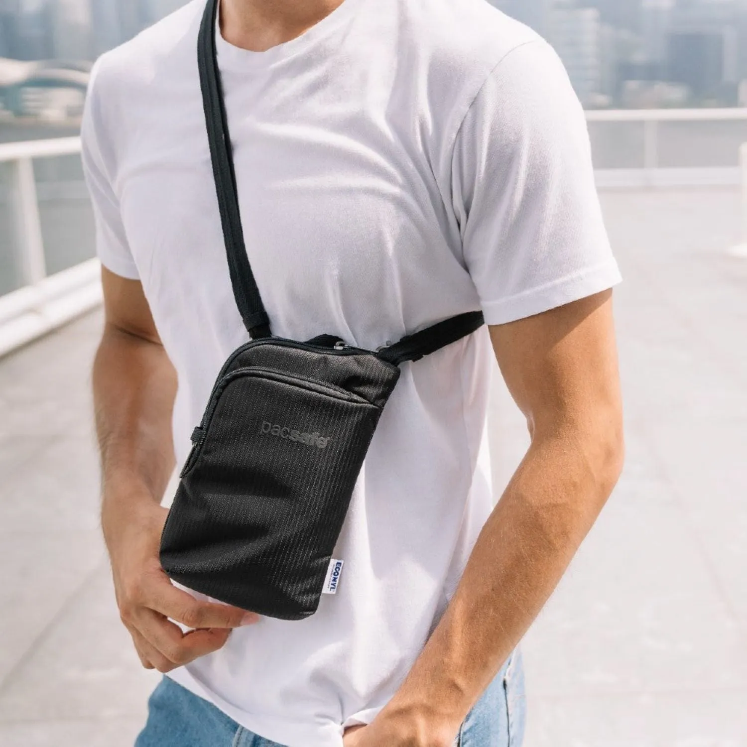 Pacsafe Daysafe Econyl Anti-Theft Tech Crossbody