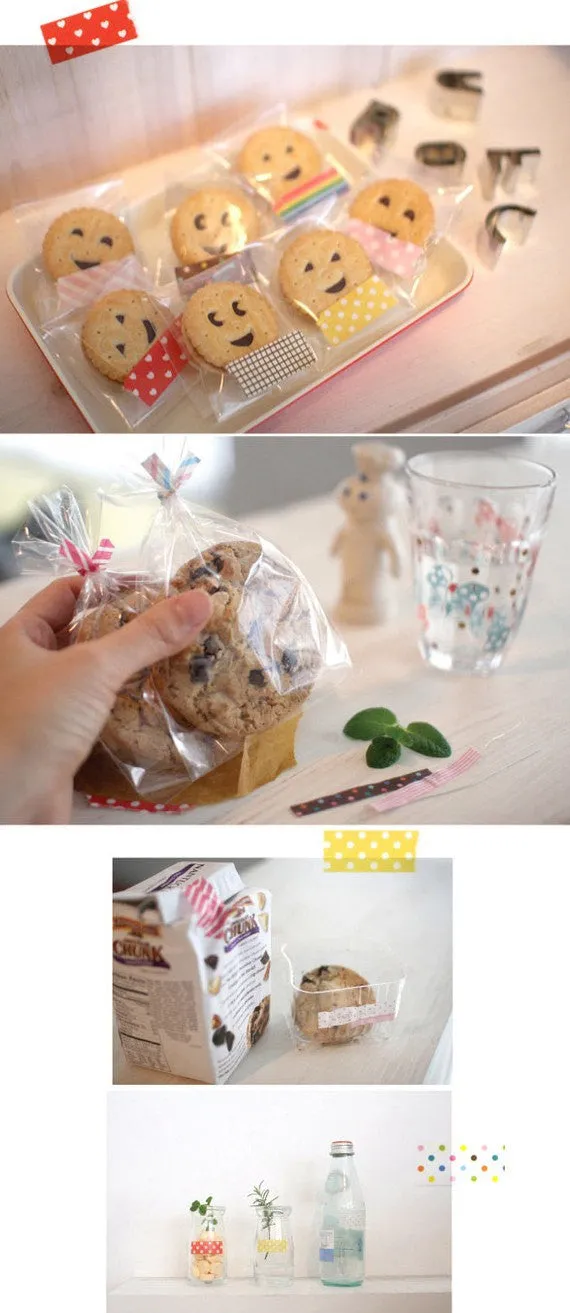 Pastel Masking Stickers - 27 sheets