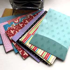 Patterned Envelopes and Note Cards 5x3