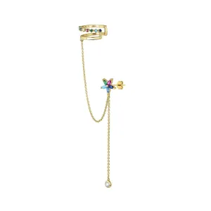 PENDIENTE MULTIPLE ORO ASHANTI