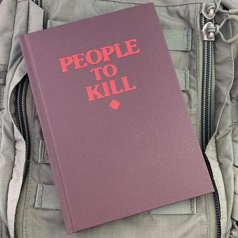 PEOPLE TO KILL NOTEBOOK