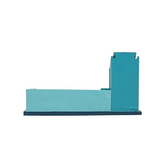 Peranakan House Polyresin Card Holder - Turquoise