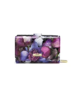 PETULA MEDIUM PATENT LEATHER WALLET WITH RFID- WSF1002