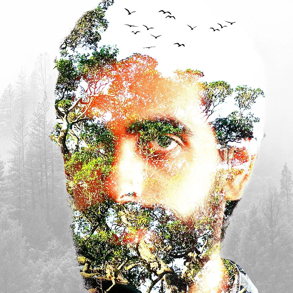 Photoshop Action Multiple Exposure  4 in1