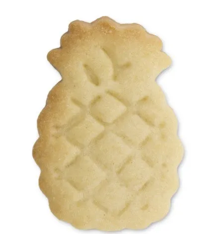 Pineapple Cookie Cutter Stamper with Ejector