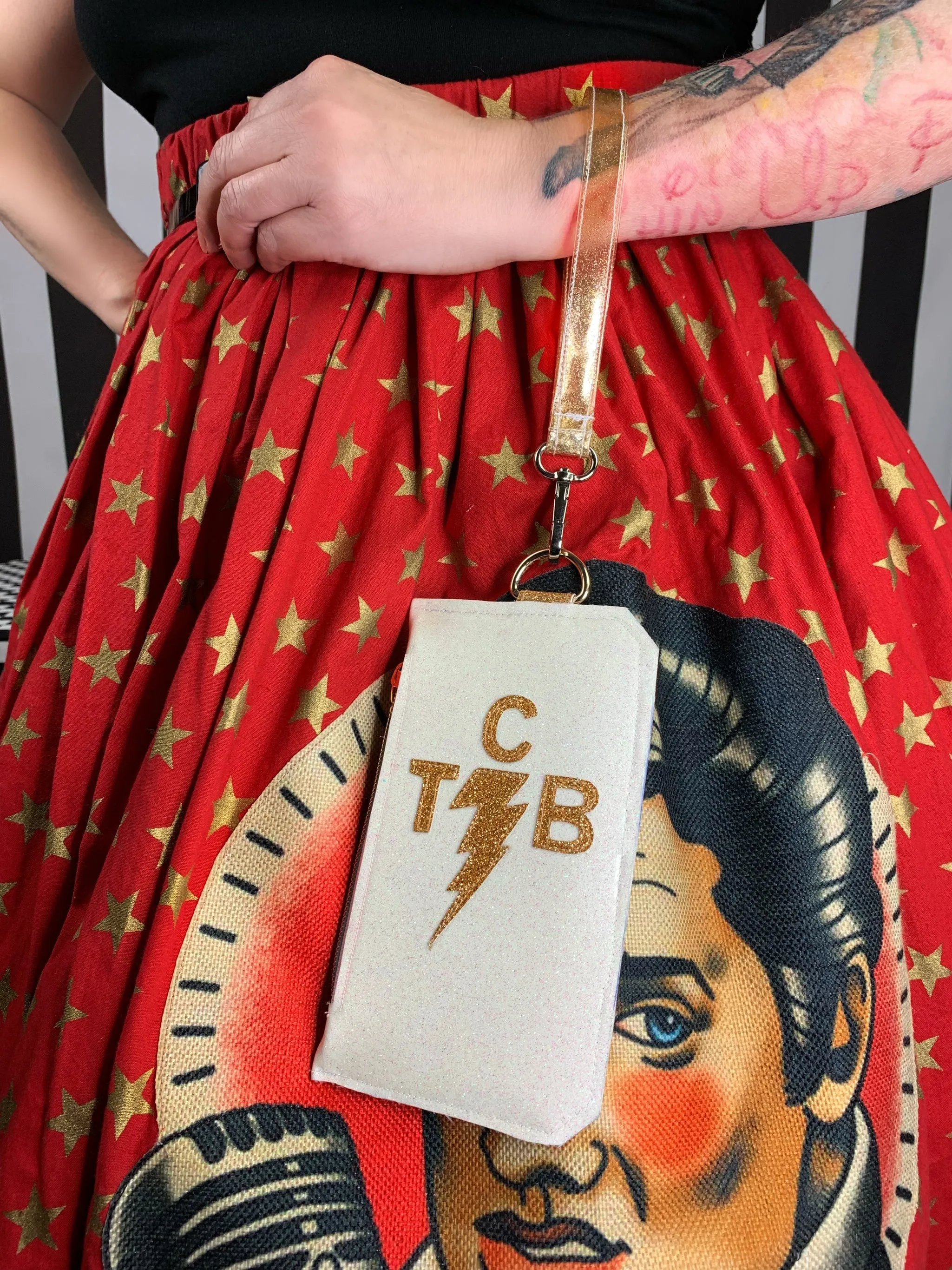 Pinup tattoes fan art card and phone wallet