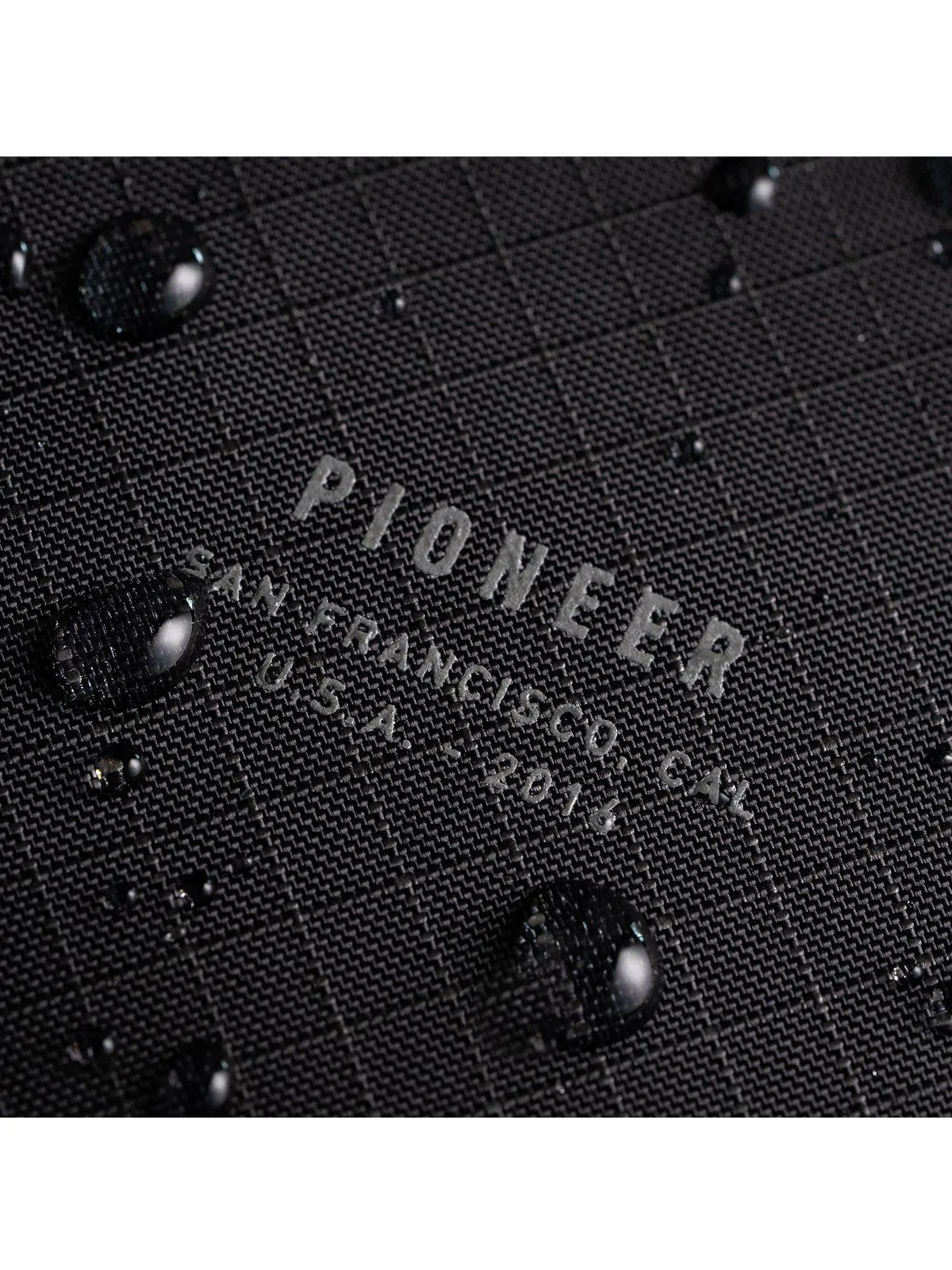 Pioneer Division Billfold Wallet 10XD Ripstop Onyx RFID