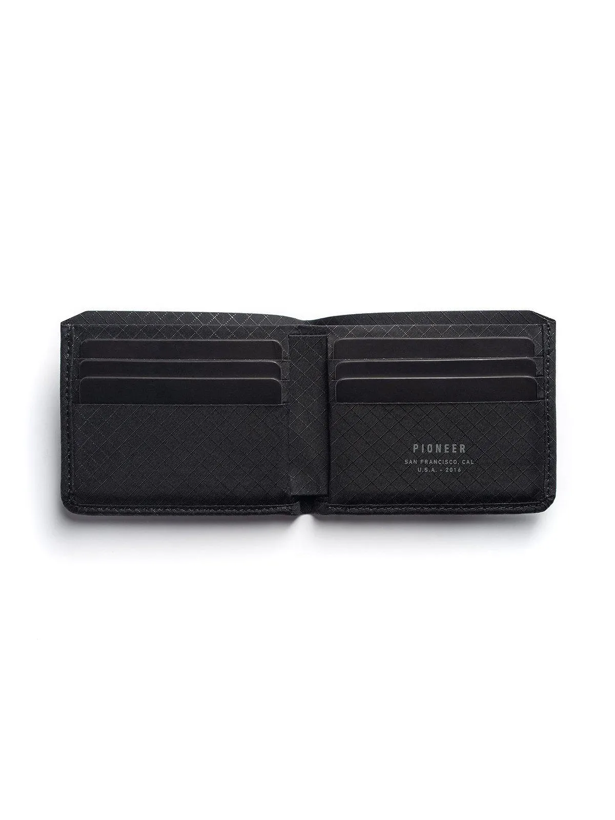 Pioneer Division Billfold Wallet 10XD Ripstop Onyx RFID