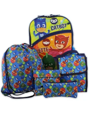 PJ Masks 16" School Backpack Set