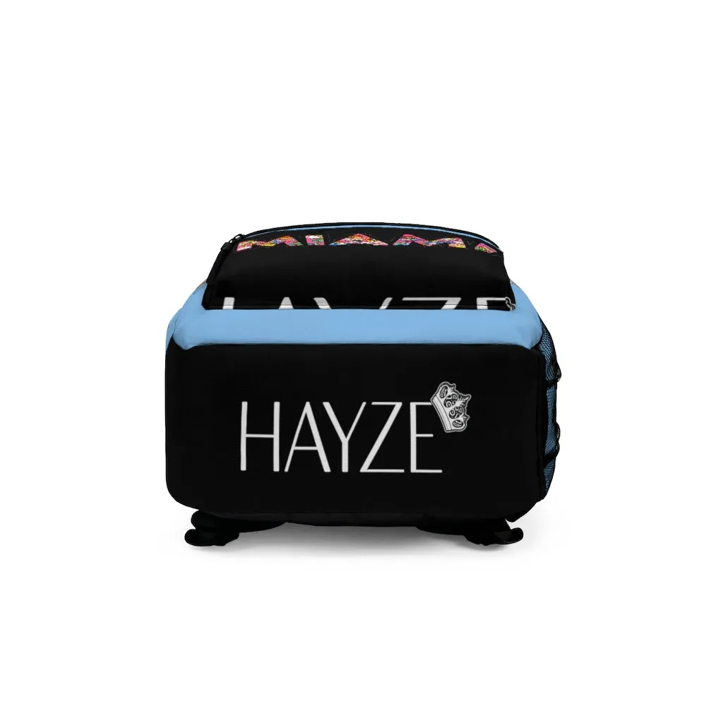POOCH FIT MIAMI Blue Backpack (Made in USA)