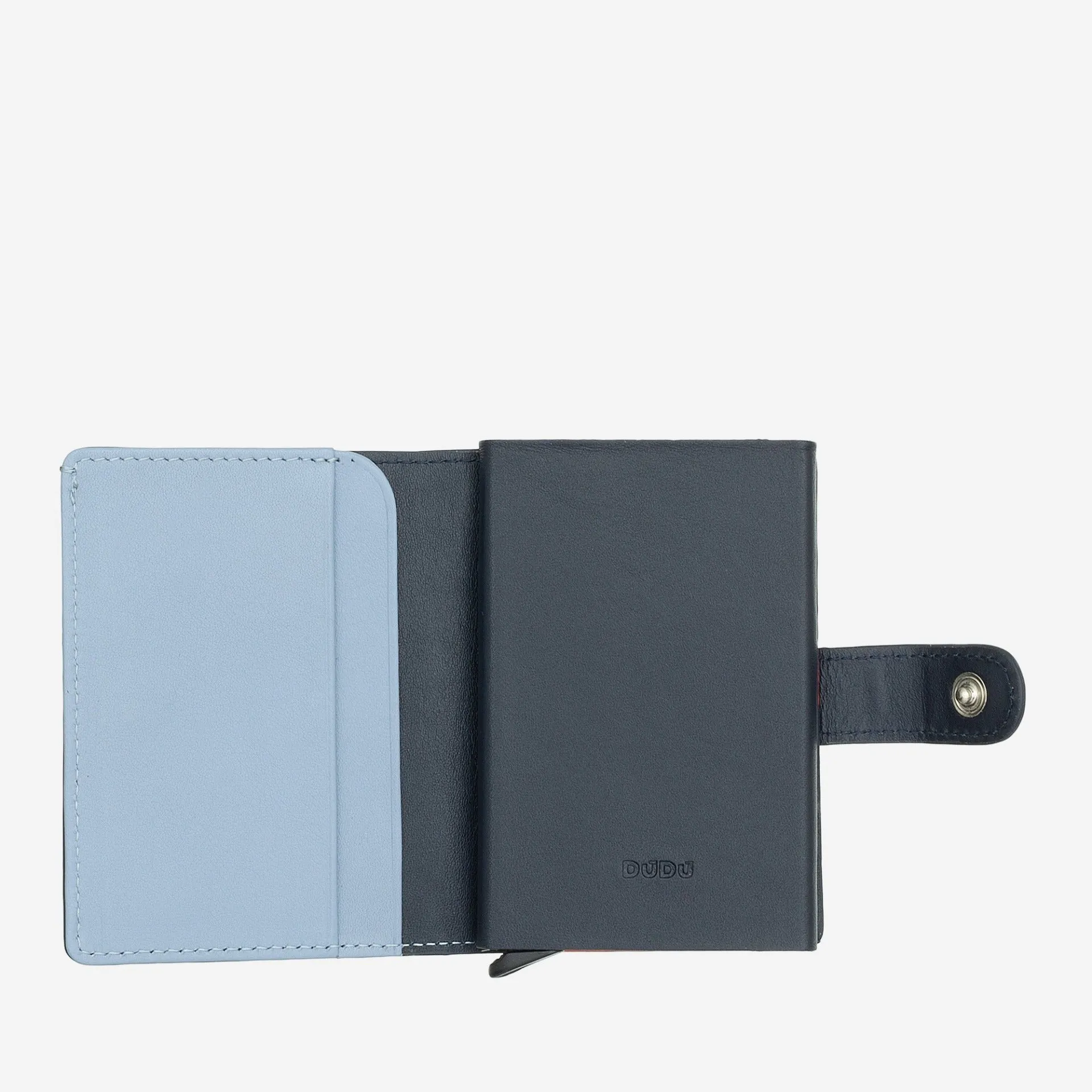 Portafoglio da Uomo Dudu Bags Levante in Pelle Navy
