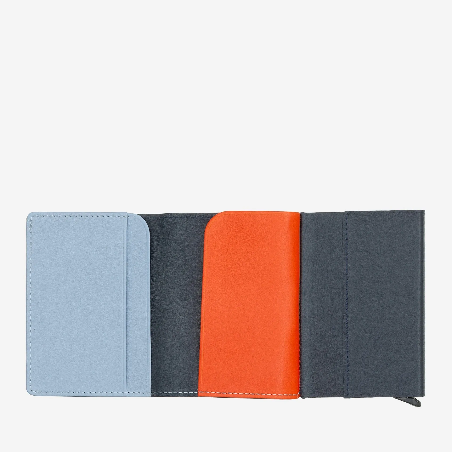Portafoglio da Uomo Dudu Bags Levante in Pelle Navy
