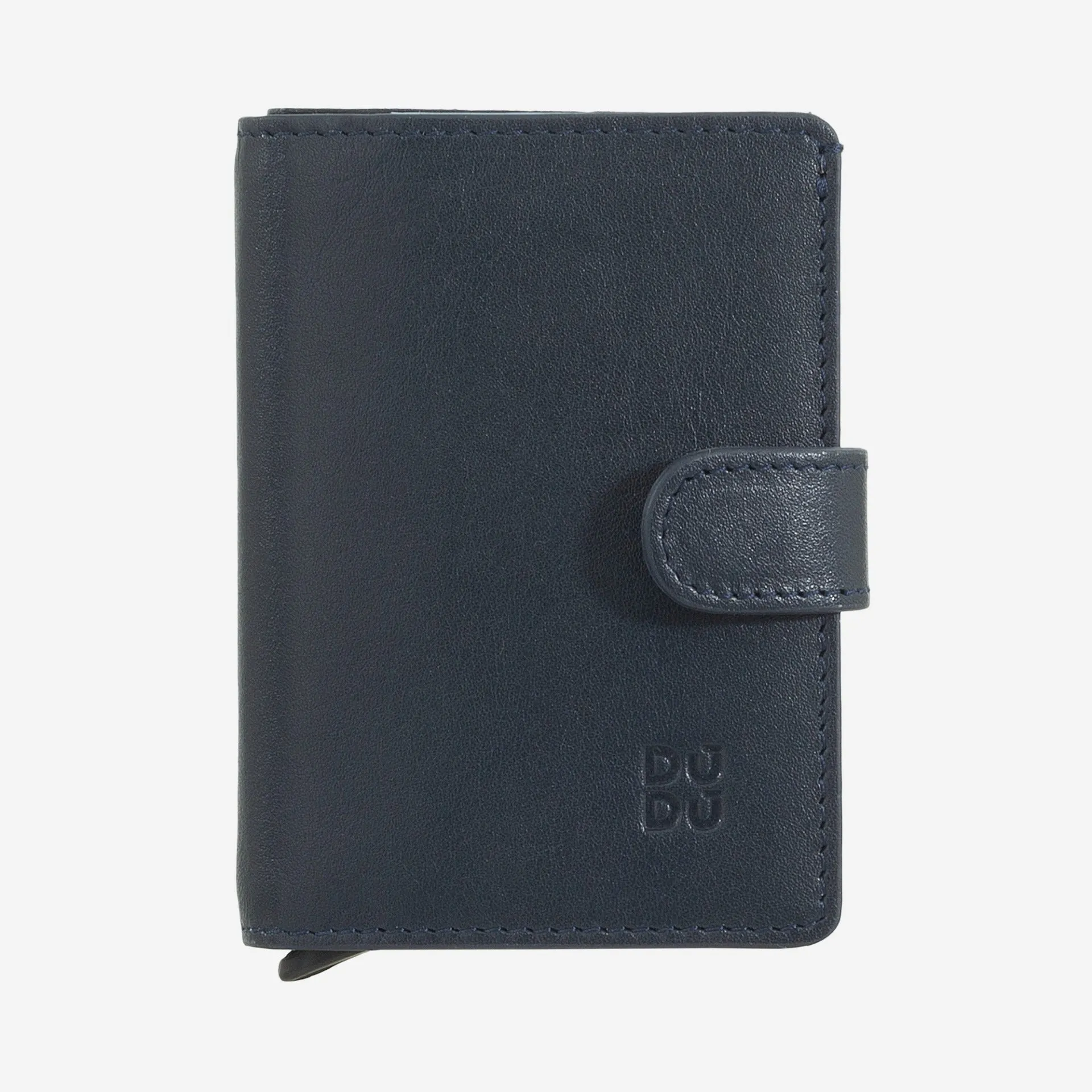 Portafoglio da Uomo Dudu Bags Levante in Pelle Navy