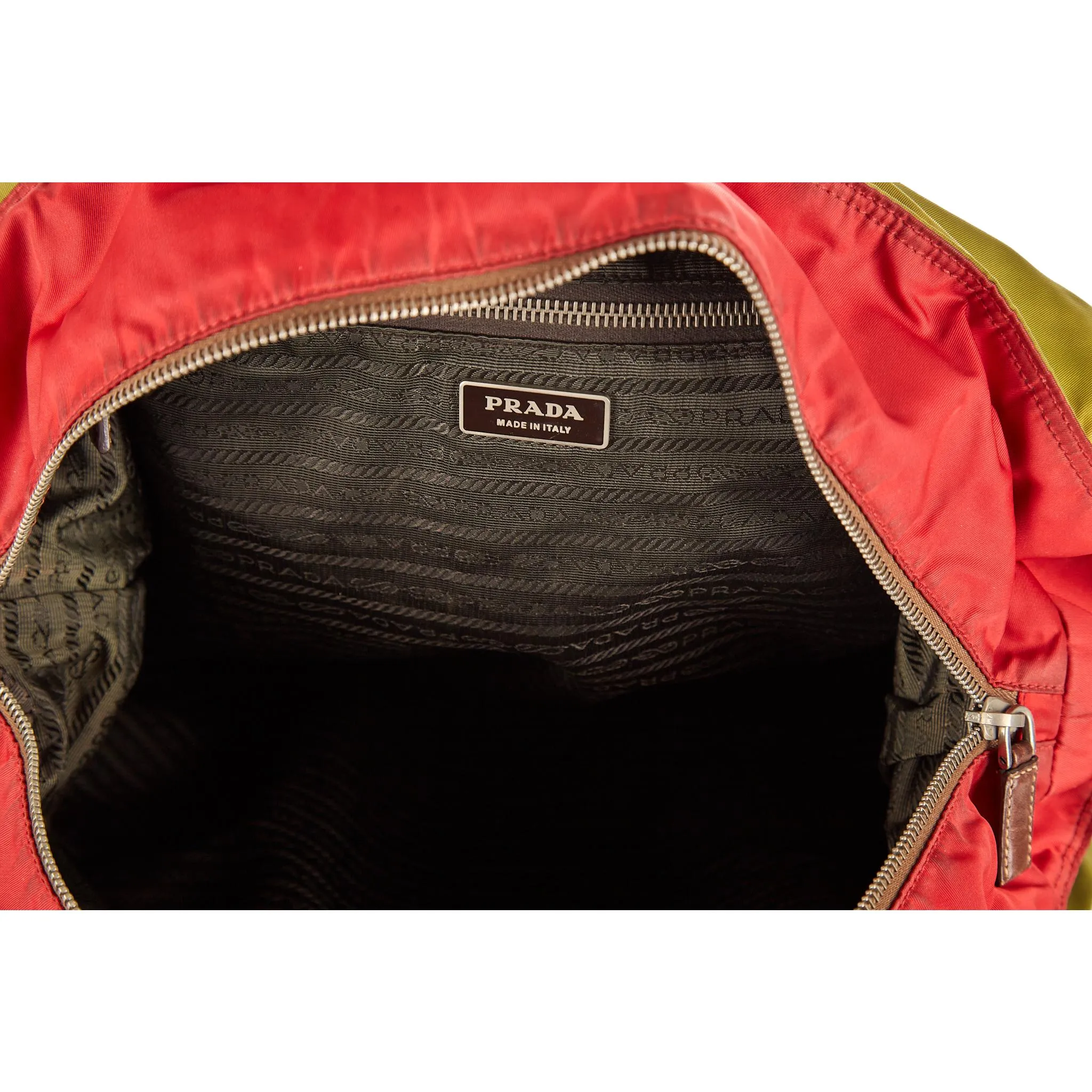 Prada Green Jumbo Monster Tote