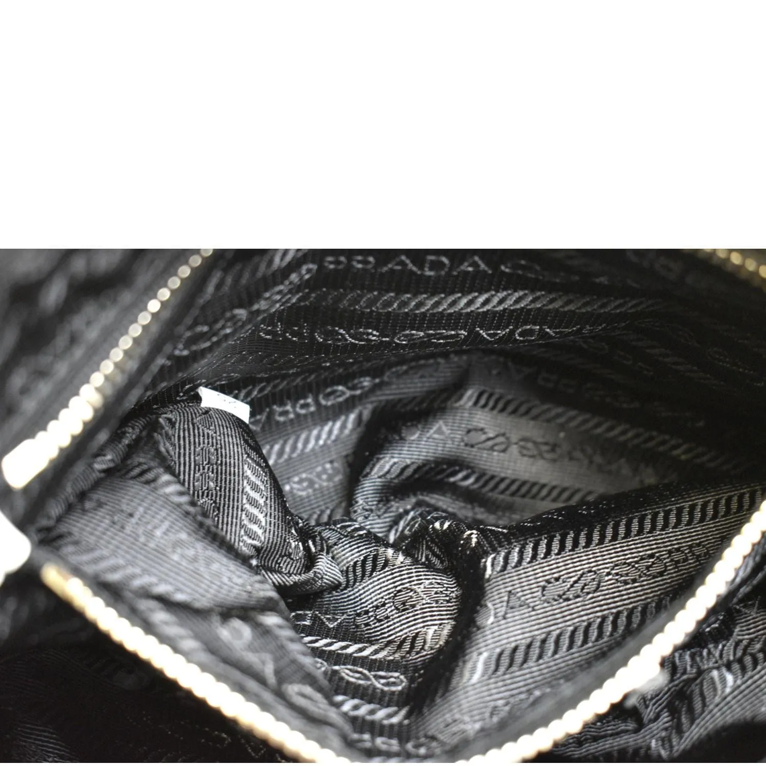 PRADA Patchwork System Nappa Leather Shoulder Bag White