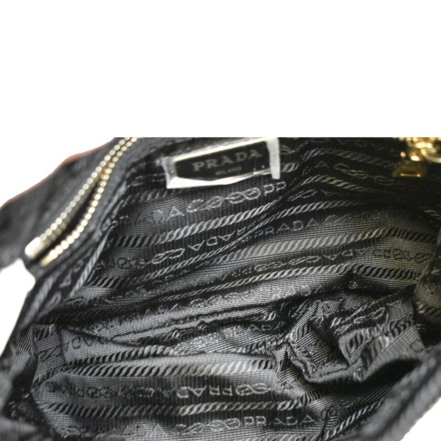 PRADA Patchwork System Nappa Leather Shoulder Bag White