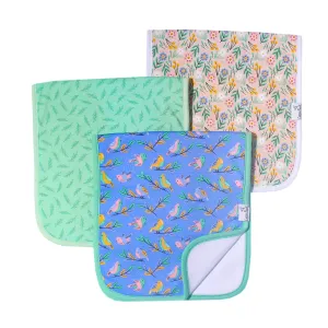 Premium Burp Cloths - Birdie